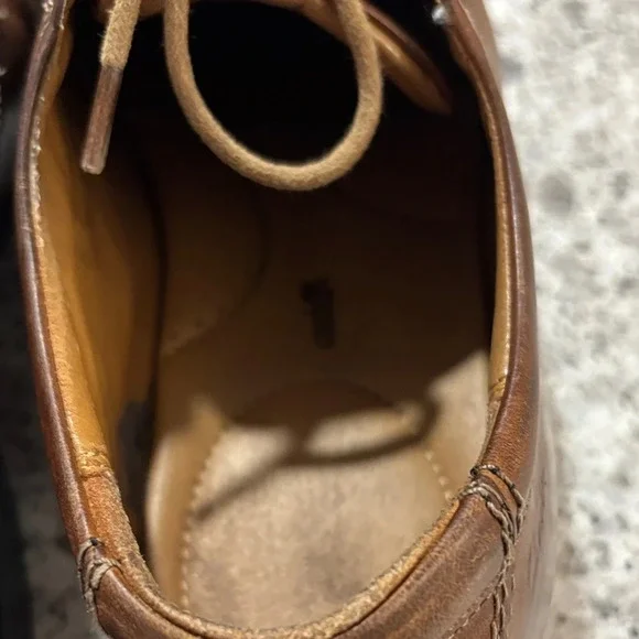 Clarks Men's Brown Leather Oxfords - Picture 11 of 11